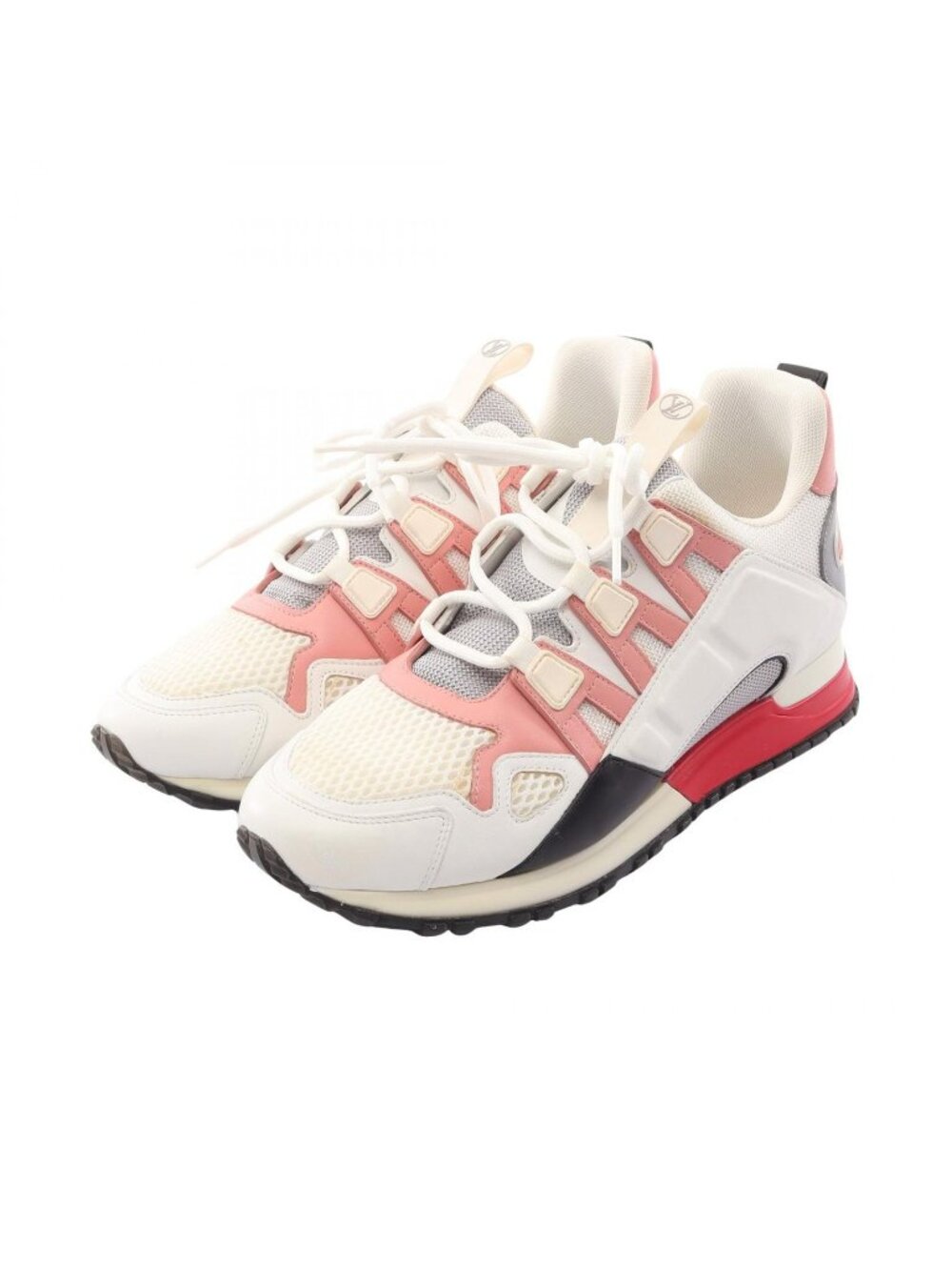 Louis Vuitton Sneakers LV Runway Line White Pink Leather